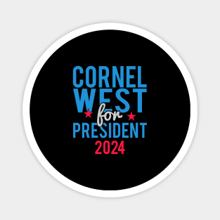 Cornel West For President 2024 Magnet